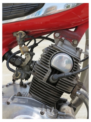 Honda CD125E ทะเบียนเล่มเขียวไม่ขาดต่อ2560