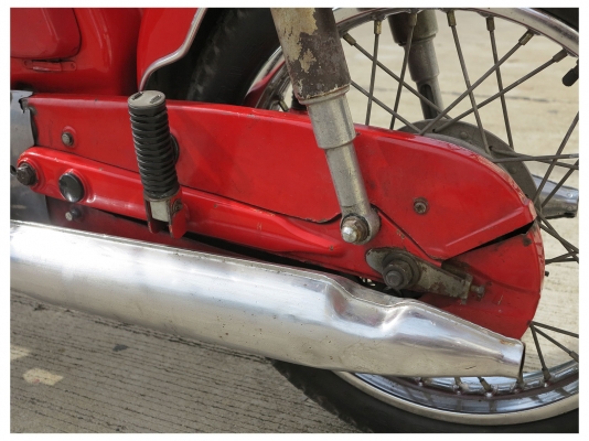 Honda CD125E ทะเบียนเล่มเขียวไม่ขาดต่อ2560