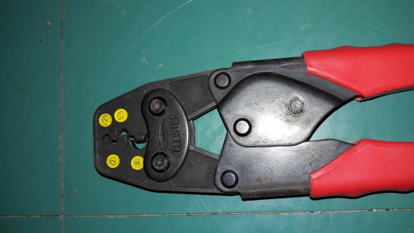 ขายคีมย้ำสายไฟ LOBSTER MADE IN JAPAN.ใหม่เก่าเก็บ