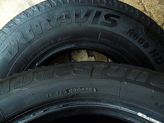 ยางกระบะ15 บริดสโตน 225-75-R15 ปี14