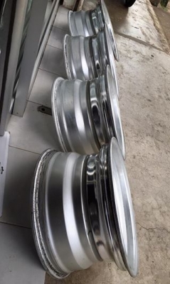 ล้อ Work Deerfield 3 ชิ้นแท้ 16x8.5 ET-6 6รูกระบะ ลึก 4 นิ้ว ประมูลญี่ปุ่น