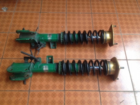 โช้คปรับเกลียว TEIN ของ NISSANไม่ทราบรุ่นมีปรับหนืดเก่าญี่ปุ่นเเท้สภาพสวยคู่ละ