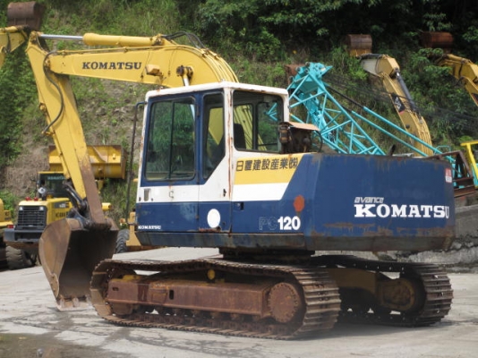 PC120-5 เก่าญี่ปุ่น ตัวเดินใหญ่ สภาพดีแบบนี้หายากครับ!