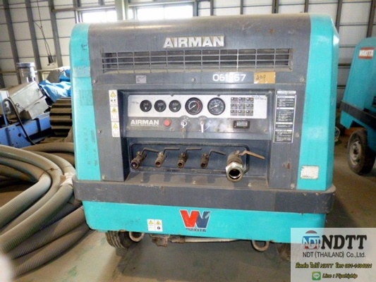 ขายปั้มลม Airman PDS390S สภาพสวยๆครับ เก่าญี่ปุ่นไม่เคยใช้งานในไทยครับ 061-4194021 ไปป์ครับ