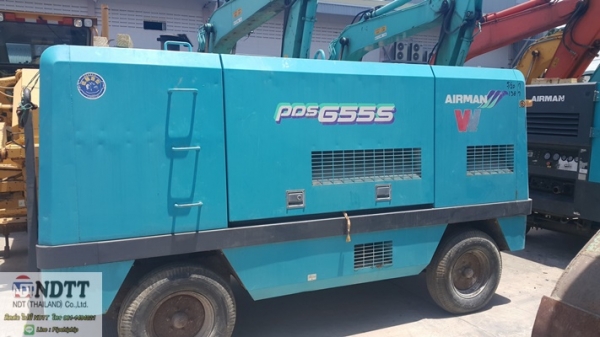 ขายปั้มลม Airman PDS655S สภาพสวยๆครับ ขายไม่แพงครับ 061-4194021 ไปป์ครับ