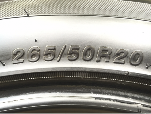 ยาง Tristar 265 50 20 ปี15 ดอกเต็ม เนื้อนิ่มๆ ราคาไม่แพง