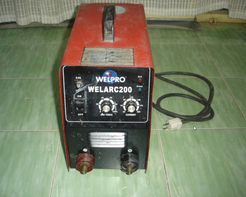 ขายตู้เชื่อมWELPRO WELARC-200 เครื่องเชื่อม MMA ระบบอินเวอร์เตอร์ 200A/220V