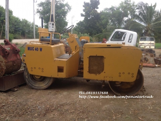 สินค้าเก่านอก ขายถูกด่วนๆMEIWA-MUC40W รถบดหน้าเหล็ก-หลังยาง /แบบ 4 ตัน /สั่นสะเทือนด้านหน้า /ยางหลัง 4 เส้น /เลี้ยวเอว/ ราคาเพียง 235,000 บาท สินค้าเก่านอก ขายถูกด่วนๆMEIWA-MUC40W รถบดหน้าเหล็ก-หลังยาง /แบบ 4 ตัน /สั่นสะเทือนด้านหน้า /ยางหลัง 4 เส้น /เลี้ยวเอว/ ราคาเพียง 235,000 บาท