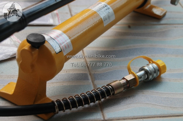 ไฮดรอลิก 20 ตัน กระบอก+ปั๊มไฮดรอลิกมือโยกพร้อมเกจวัดแรงดัน