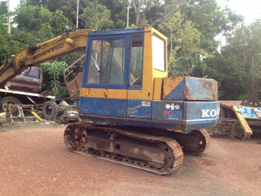 ขายแบคโฮ PC60-5 ปากคีบ โทร 081-9497804
