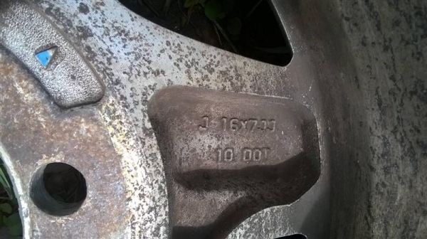 ขายล้อ16 6รู G-Wagon ยาง 245 70 16 ปี14