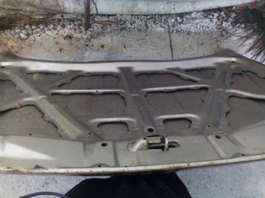 ฝากระโปรง D4D มีผุมีบุบบ้างแต่ทรงไม่เสีย