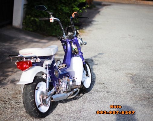 ขายด่วน ชาลี Honda Chaly ราคาพิเศษ 14,900 บาท ✅เครื่องLIFAN 110cc สตาร์ทมือ ชุบโคมเมียม ✅เอกสารสำเนาอินวอยเครื่อง-ใบซื้อขายพร้อมสำเนาบัตร ✅คาบูแดชแท้ ✅สีม่วงสวยๆ ✅ล้อกะทะขอบ10 กว้างๆหน้า-หลัง ล้นยาง 120 ✅โช๊คหน้าเดิม ✅โช๊คหลัง OKD300mm. ของใหม่แกะกล่อง ✅ร
