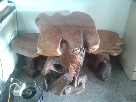 ขายชุดโต๊ะไม้สัก