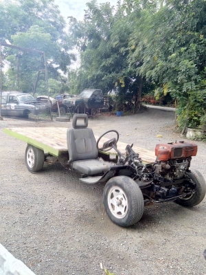 อีแต๋นพร้อมใช้. เครื่องคูโบต้า 6.5 แรง