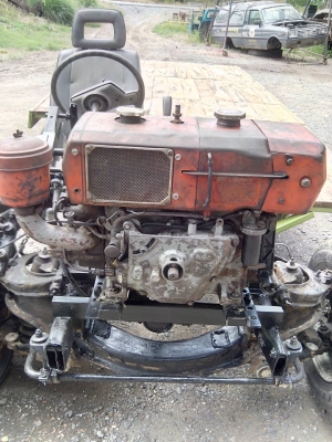 อีแต๋นพร้อมใช้. เครื่องคูโบต้า 6.5 แรง