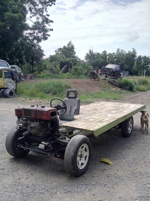 อีแต๋นพร้อมใช้. เครื่องคูโบต้า 6.5 แรง