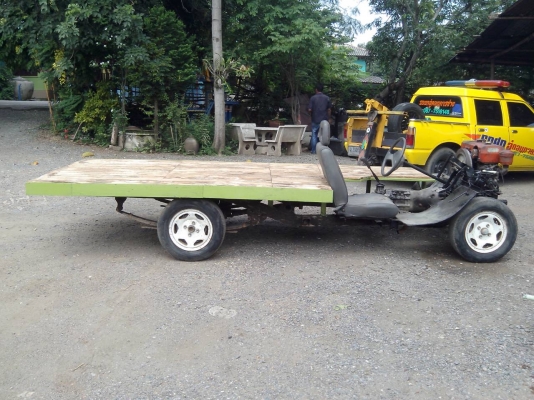 อีแต๋นพร้อมใช้. เครื่องคูโบต้า 6.5 แรง