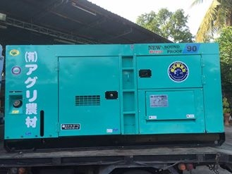 ขายเครื่องปั่นไฟสภาพดี มือสองจากญี่ปุ่น พร้อมใช้งาน