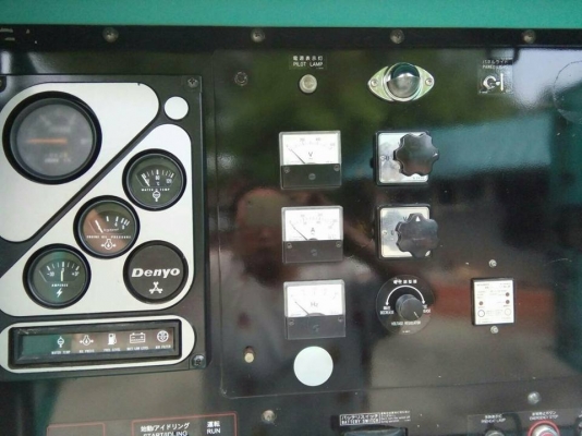 ขายเครื่องปั่นไฟสภาพดี มือสองจากญี่ปุ่น พร้อมใช้งาน