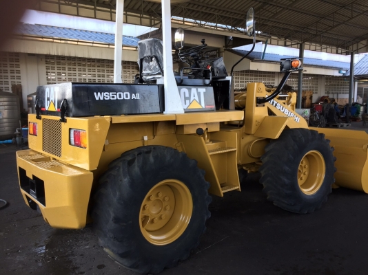 รถตักล้อยาง Mitsubishi WS500a มือสองนำเข้าจากญี่ปุ่น พร้อมใช้งาน