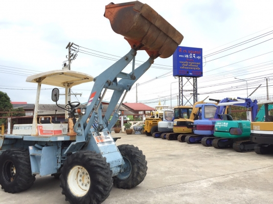 รถตักล้อยาง Mitsubishi WS500a มือสองนำเข้าจากญี่ปุ่น พร้อมใช้งาน