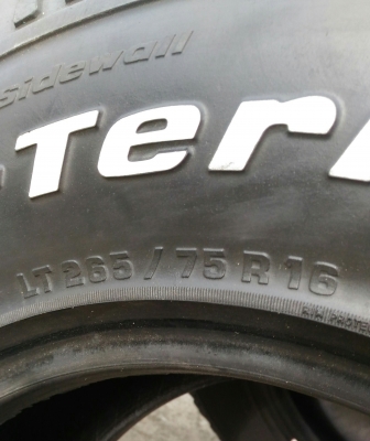 ขาย BF All 265/75/16 สวยๆ ขาย BF All 265/75/16 สวยๆ