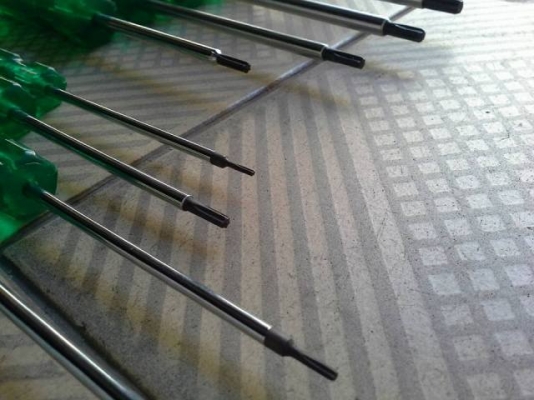 ขายไขควงหัวหกเหลี่ยมชุด8ตัวTAPARIA เก่าเก็บทนทาน