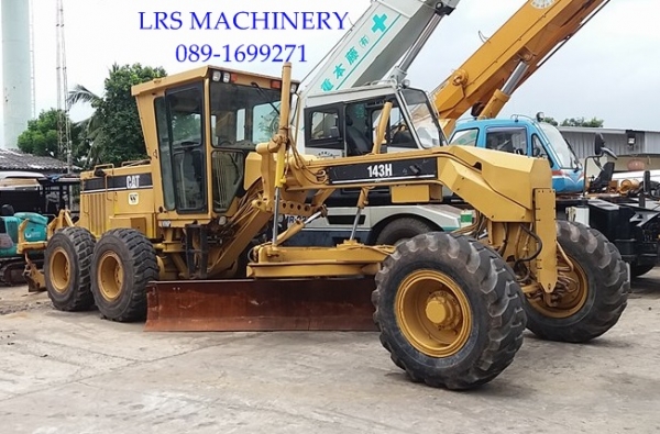 รถเกรด CATERPILLAR รุ่น143 H  3เพลา