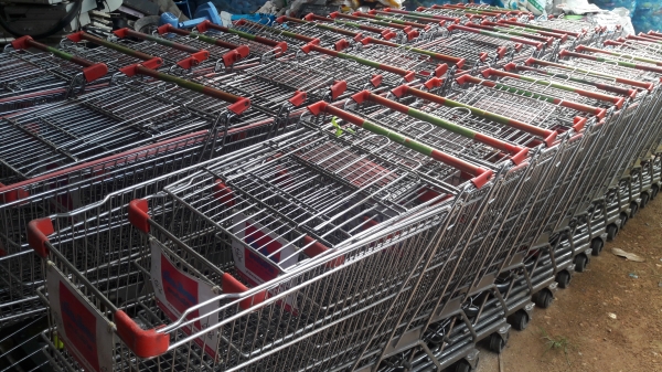 รถเข็นช้อปปิ้งคันใหญ่ จุ120ลิตร รถเข็นช้อปปิ้งคันใหญ่ จุ120ลิตร