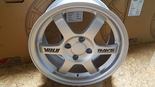 ขายล้อใหม่TE37 ขอบ15 บรอนช์ หน้า7 ET35 งานAuto Option