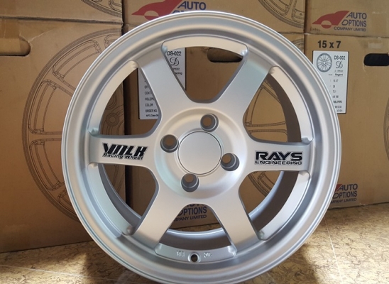 ขายล้อใหม่TE37 ขอบ15 บรอนช์ หน้า7 ET35 งานAuto Option