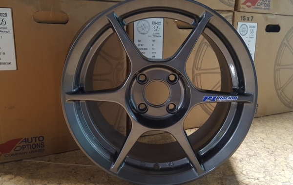 ขายล้อใหม่ P1 กัลเทา ขอบ15 กว้าง7 ET32 งานAuto Options