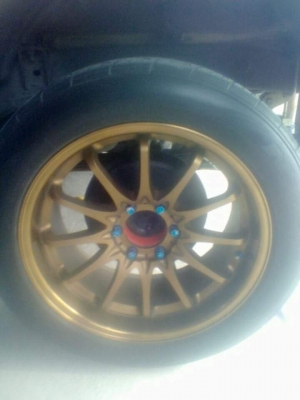 ขายด่วน ล้อแม็กขอบ20 พร้อมยางNITTO