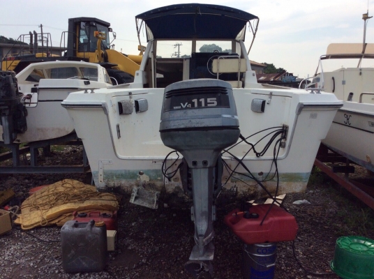 เรือตกปลาFR 23 +เครื่อง115 ยามาฮ่า