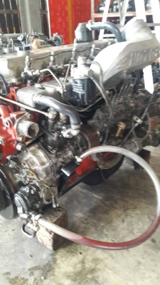 เครื่องยนต์ฮีโน่HO7Dสิงห์ไฮเทค195แรงม้าเครื่องสวยติดดีมากครับ