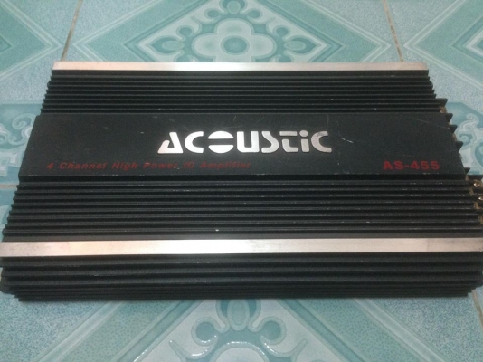 แอมป์คลาสเอบี4ch ACOUSTIC ขาย 950 บาท