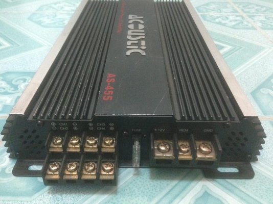 แอมป์คลาสเอบี4ch ACOUSTIC ขาย 950 บาท