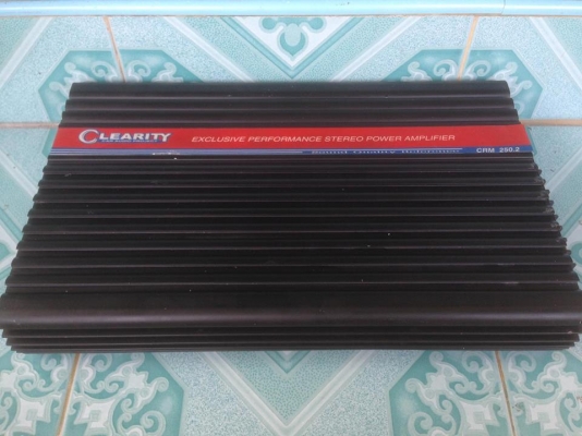 แอมป์คลาสเอบี2ch CLEARITY ขาย 1150 บาท