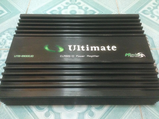 แอมป์คลาสดี Ultimate มือสองสภาพสวยเดิมๆ ‪#&lrm;ไม่เคยแกะเปิดฝา‬ ใช้งานปกติ แรงดี เบสเป็นลูก ไม่กินไฟ ขับ10&quot;-12&quot;หล่อ(ว้อยไม่เกิน2.5&quot;สบาย) ขาย 2450 บาทรวมส่งเอกชนของเคอรี่ สนใจ0892425454 อยู่สระบุรีส่งได้