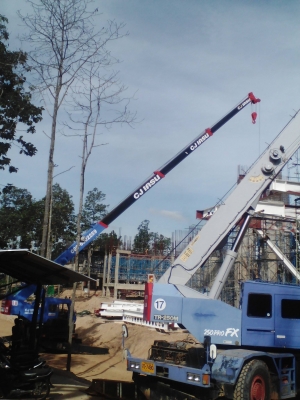 เครนให้เช่า มีขนาด 10 ตัน 20 ตัน 25 ตัน 50 ตัน โทร 0806802259 ครับ