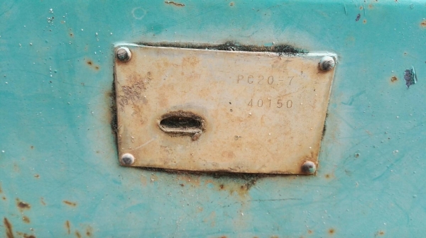 ขาย แบคโฮ Komatsu PC20-7