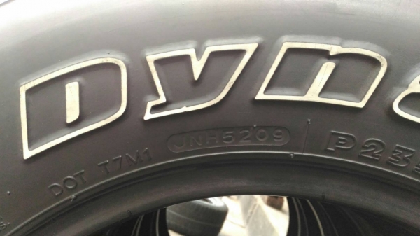 ยางHANKOOK DYNAPRO AS 235/70 R15