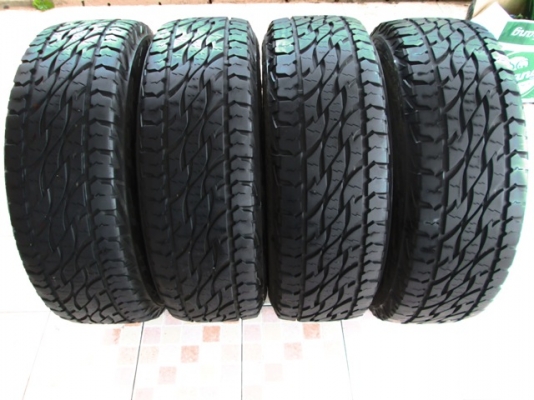 ขายยาง BRIDGESTONE A/T 697 265-70-17 สวยๆ (1ชุด)
