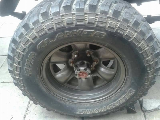 ขายยางมัทดีสโตน 265x75x16 ปี 13