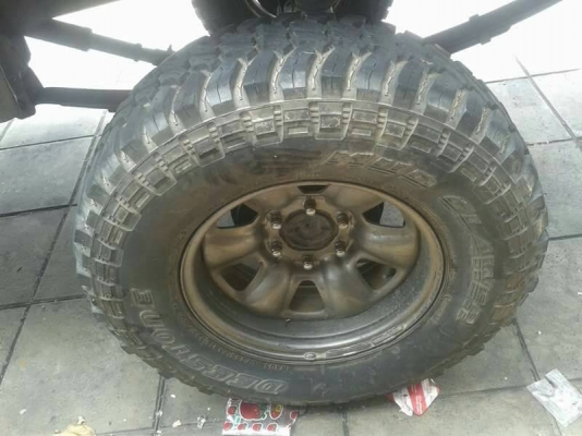 ขายยางมัทดีสโตน 265x75x16 ปี 13