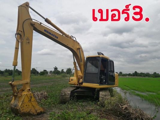 ขายรถเเบคโฮPC-200 รุ้น7 KOMATSU-120-6