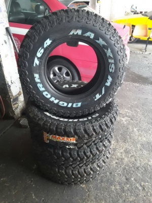 ยางใหม่ Maxxis MT 764 ขนาด 245/75/16 ปี10