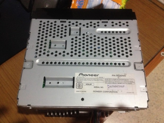 PIONEER FH 780 DVD MP3 USB ลายเอ้า3ชุดเก่าญี่ปุ่นเเท้สภาพสวยใช้งานปกติ PIONEER FH 780 DVD MP3 USB ลายเอ้า3ชุดเก่าญี่ปุ่นเเท้สภาพสวยใช้งานปกติ