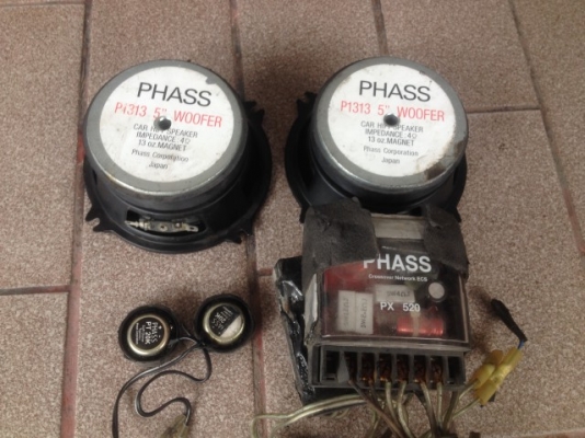 ลำโพงเเยกชิ้น2ทาง PHASS 5นิ้วเเยกชิ้นพาสซีพครบเก่าญี่ปุ่นเเท้สภาพดีชุดละ ลำโพงเเยกชิ้น2ทาง PHASS 5นิ้วเเยกชิ้นพาสซีพครบเก่าญี่ปุ่นเเท้สภาพดีชุดละ